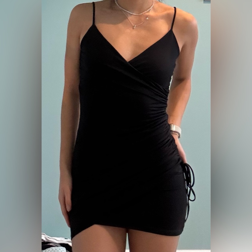Black dress from garage